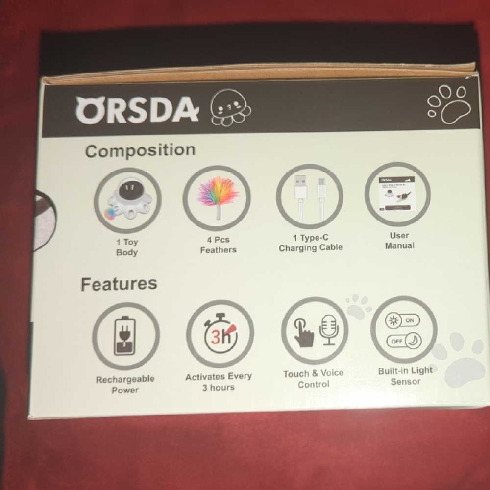 Orsda Double Laser Cat Toy - Picture 4 of 14